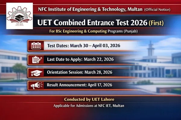 Home - NFC IET Multan