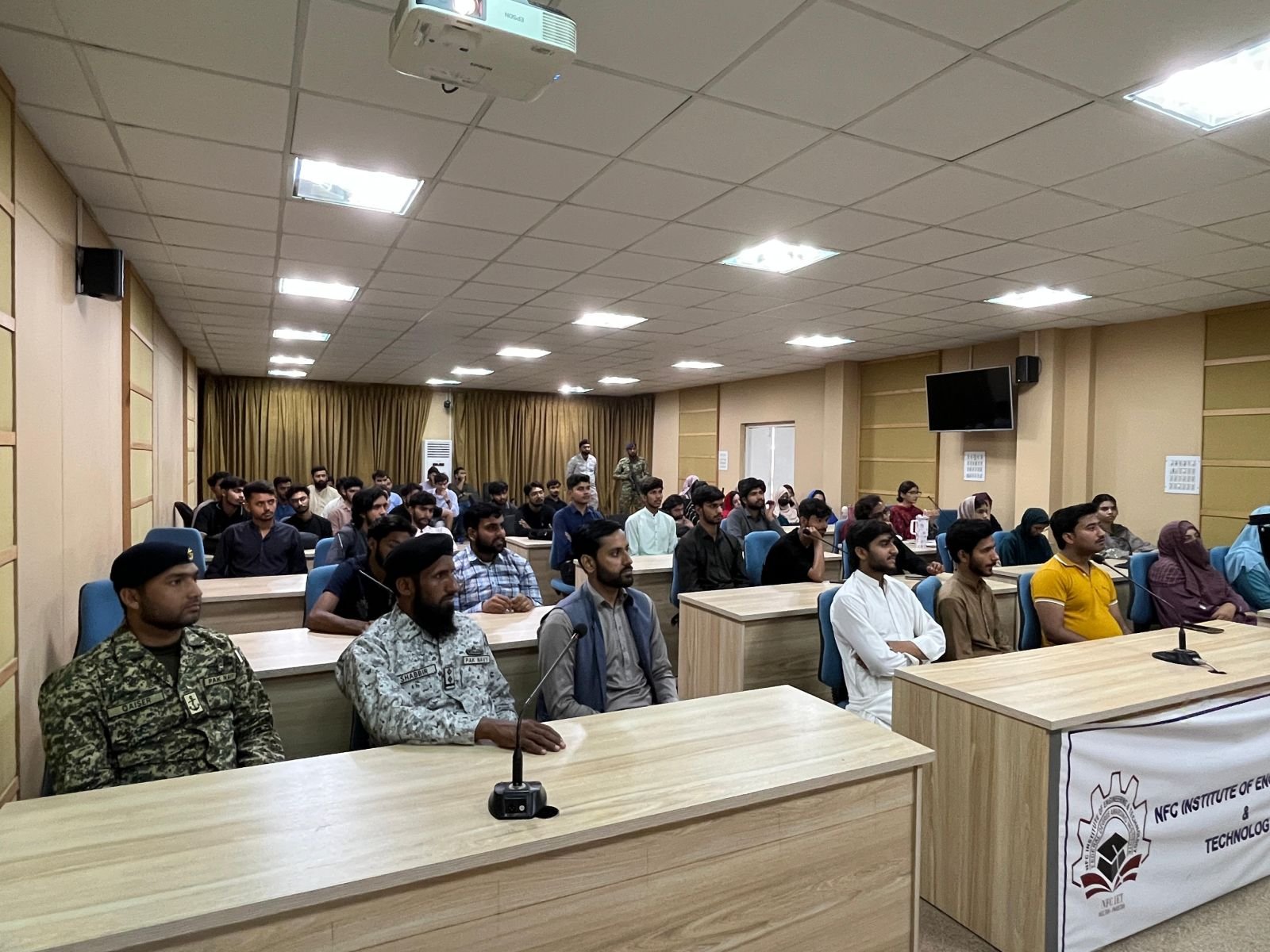 Pakistan Navy Session at NFC-IET